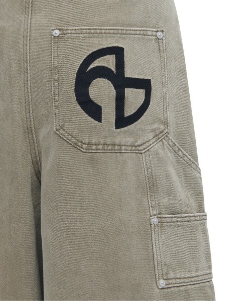 NOMANUAL(NOMANUAL)の「「NOMANUAL /ノーマニュアル」C.D.L BERMUDA PANTS(デニムパンツ・メンズ・モカ/サンドベージュ/ブラック/カーキ・MEDIUM)」の13枚目の写真