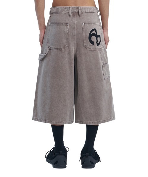 NOMANUAL(NOMANUAL)の「「NOMANUAL /ノーマニュアル」C.D.L BERMUDA PANTS(デニムパンツ・メンズ・モカ/サンドベージュ/ブラック/カーキ・MEDIUM)」の15枚目の写真