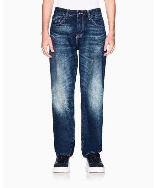 セール】【A|X アルマーニ エクスチェンジ】ブルーウォッシュデニム