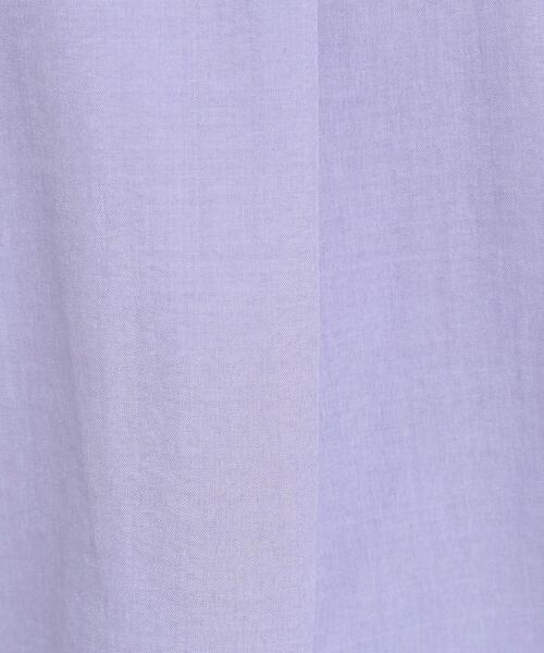 ブラウス シャツ 「E‐QUALITY」ドライタッチスキッパーネックブラウス レディース E‐QUALITY】ドライタッチスキッパーネックブラウス（シャツ