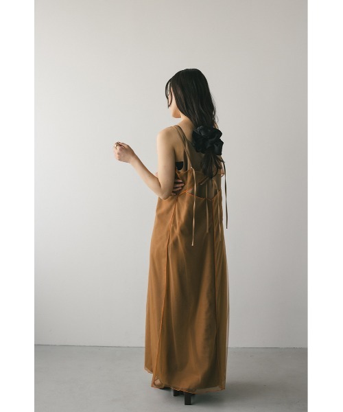 【SPORTMAX】チュールレイヤー ワンピース【送料関税込】 バイカラーチュールレイヤーワンピース(ワンピース