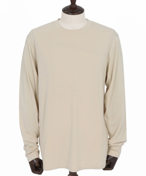 Magine(マージン)の「mlt5318-Crewneck Pullover クルーネックプルオーバー(Tシャツ/カットソー・メンズ・アイボリー/ブラック/チャコールグレー・48/46/44)」の12枚目の写真