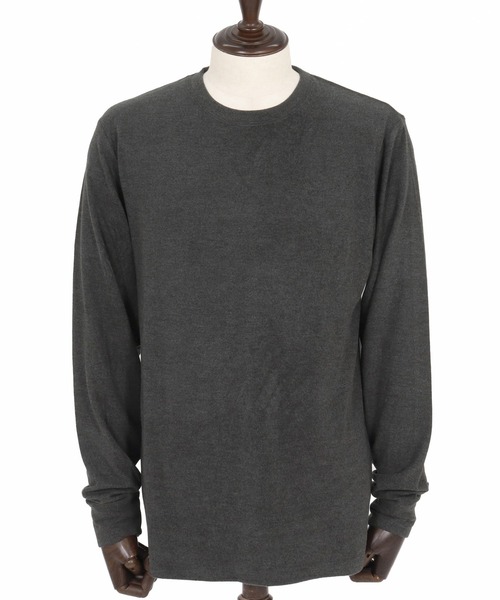 Magine(マージン)の「mlt5318-Crewneck Pullover クルーネックプルオーバー(Tシャツ/カットソー・メンズ・アイボリー/ブラック/チャコールグレー・48/46/44)」の10枚目の写真