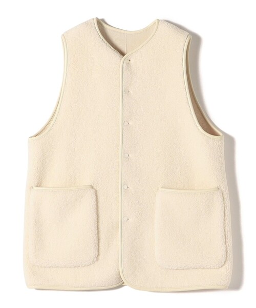 手洗い可能〉ボア フリース リバーシブル ベスト（その他アウター