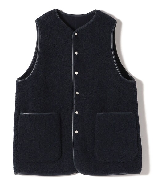 手洗い可能〉ボア フリース リバーシブル ベスト（その他アウター