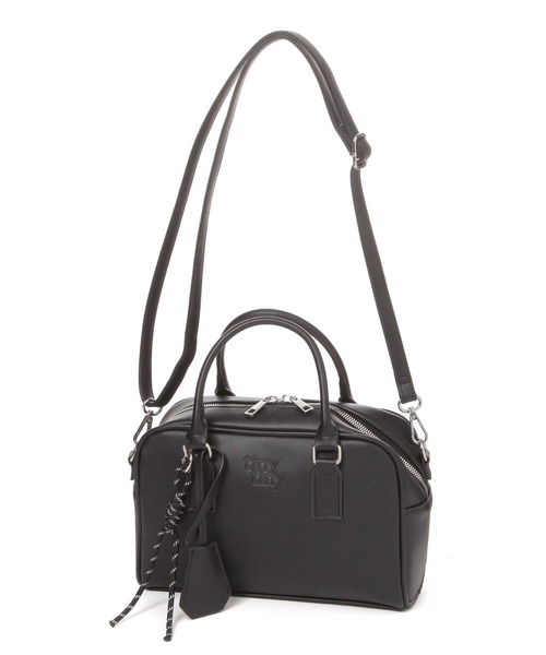 tiny tiny（ティニーティニー）の「パラコード付きボストンバッグ[tiny tiny(ティニーティニー)]（ボストンバッグ・レディース・ブラウン/ブラック・0）」の7枚目の写真