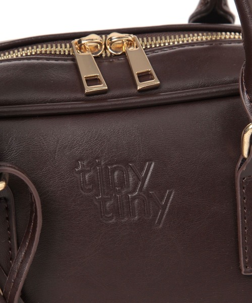 tiny tiny（ティニーティニー）の「パラコード付きボストンバッグ[tiny tiny(ティニーティニー)]（ボストンバッグ・レディース・ブラウン/ブラック・0）」の19枚目の写真