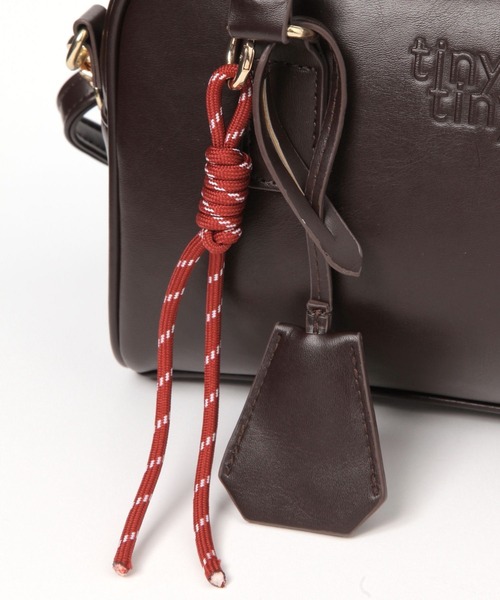 tiny tiny（ティニーティニー）の「パラコード付きボストンバッグ[tiny tiny(ティニーティニー)]（ボストンバッグ・レディース・ブラウン/ブラック・0）」の20枚目の写真