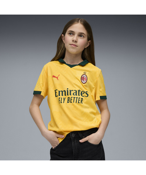 正規品新品☆ACミラン20/21サードユニフォームMサイズ☆プーマPUMA セール】PUMA プーマ キッズ 2025-26 ACミラン サード レプリカ 半袖