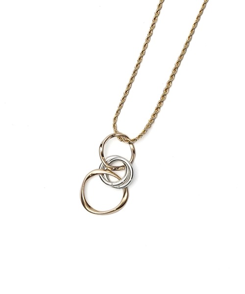 MinoriTY Select】ミックスリングネックレス メンズ ウィメンズ ユニ