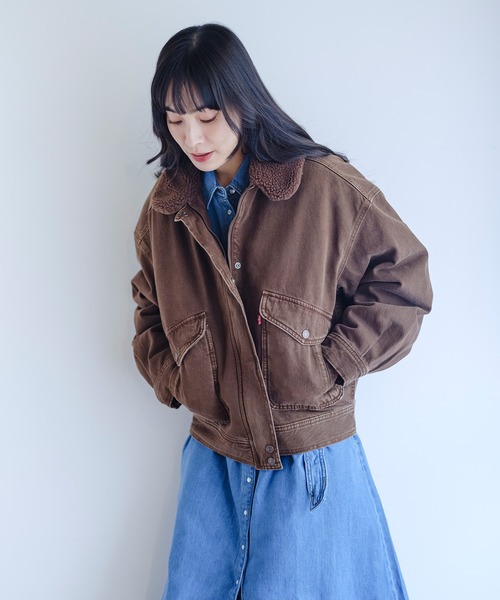 Levi's/リーバイス シェルパ ボンバージャケット（ブルゾン）｜Levi's