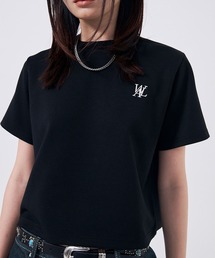 tシャツ WOOALONG／リブロンT レディース WOOALONG｜ウアロンのTシャツ/カットソー（半袖）通販 - ZOZOTOWN