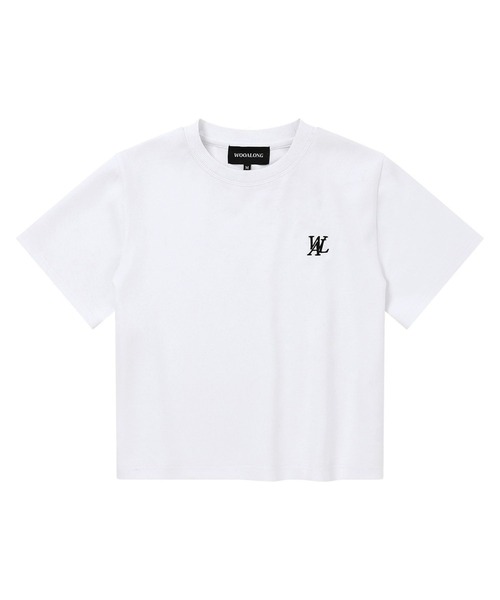 WOOALONG（ウアロン）の「【UNISEX】WOOALONG／シルケットコットンＴ（Tシャツ/カットソー・レディース・ピンク/ブラック/ホワイト・SMALL）」の20枚目の写真