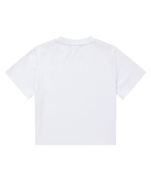 WOOALONG（ウアロン）の「【UNISEX】WOOALONG／シルケットコットンＴ（Tシャツ/カットソー・レディース・ピンク/ブラック/ホワイト・SMALL）」の21枚目の写真