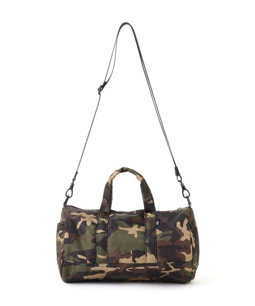 AVIREX(アヴィレックス)の「《直営店限定》POCKET MINI DUFFLE BAG/ポケットミニダッフルバッグ(ボストンバッグ・レディース・カモフラージュ/ブラック/グレー・F)」の10枚目の写真