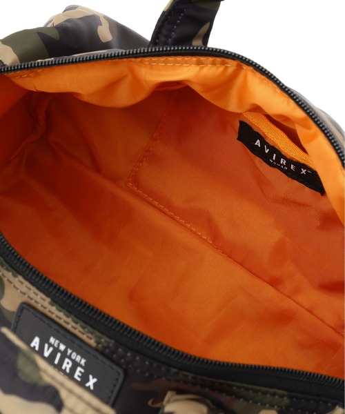 AVIREX(アヴィレックス)の「《直営店限定》POCKET MINI DUFFLE BAG/ポケットミニダッフルバッグ(ボストンバッグ・レディース・カモフラージュ/ブラック/グレー・F)」の19枚目の写真