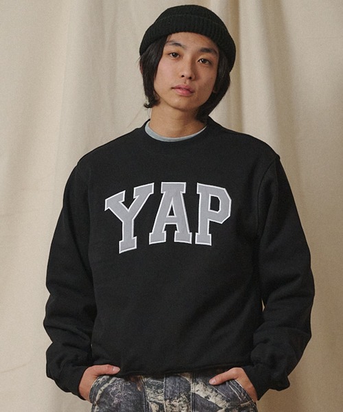 Universal Style Wear(ユニバーサルスタイルウェア)の「Universal Style Wear "LOGO" スウェット(スウェット・メンズ・ネイビー/ブラック/杢グレー/オフホワイト・X-LARGE/LARGE/MEDIUM)」の3枚目の写真