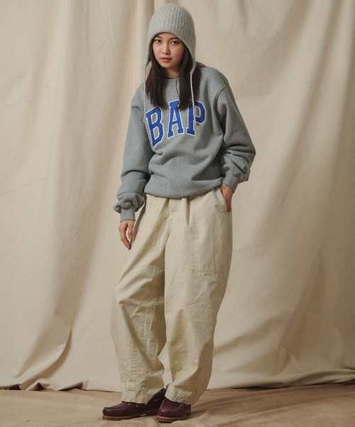 Universal Style Wear(ユニバーサルスタイルウェア)の「Universal Style Wear "LOGO" スウェット(スウェット・メンズ・ネイビー/ブラック/杢グレー/オフホワイト・X-LARGE/LARGE/MEDIUM)」の9枚目の写真