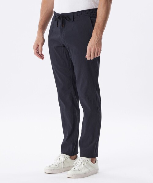 EPOCA UOMO（エポカウォモ）の「【セットアップ対応】フローワッシャードローコードパンツ（その他パンツ・メンズ・ブラック/ダークネイビー・48/46）」の11枚目の写真