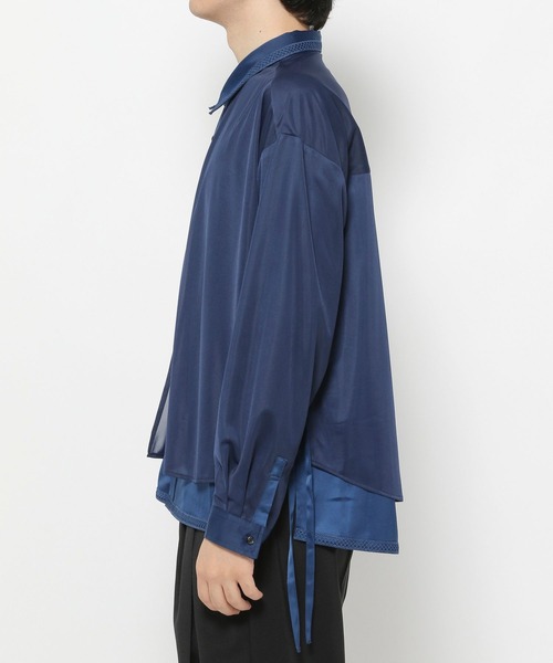 HARE（ハレ）の「【SET UP対応】カサネレイヤードシャツLS(HARE)（シャツ/ブラウス・メンズ・ブルー/ブラウン/グリーン系その他/ブラック系その他・FREE）」の19枚目の写真