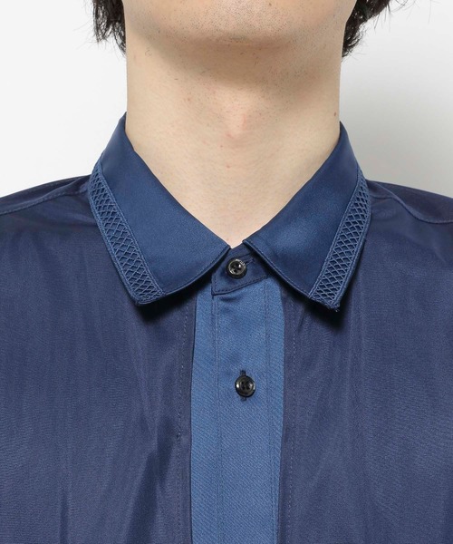 HARE（ハレ）の「【SET UP対応】カサネレイヤードシャツLS(HARE)（シャツ/ブラウス・メンズ・ブルー/ブラウン/グリーン系その他/ブラック系その他・FREE）」の21枚目の写真