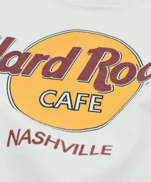 LABORATORY R(ラボラトリーアール)の「【USED】90’s HARD ROCK CAFE 企業ロゴ Tシャツ USA製(Tシャツ/カットソー・メンズ・ホワイト・LARGE)」の3枚目の写真