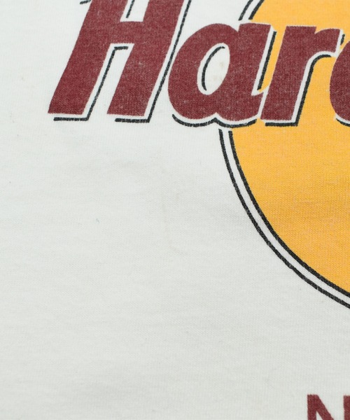 LABORATORY R(ラボラトリーアール)の「【USED】90’s HARD ROCK CAFE 企業ロゴ Tシャツ USA製(Tシャツ/カットソー・メンズ・ホワイト・LARGE)」の4枚目の写真