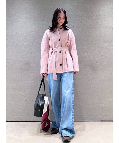 MilaOwen（ミラ オーウェン）　ステンカラースウェードブルゾン ステンカラーリサイクスウェードライクブルゾン（ブルゾン