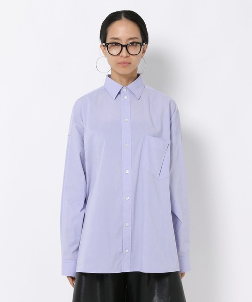 HEREIAM（ヘレイアム）の「【HEREIAM】2WAYアレンジシャツ（シャツ/ブラウス・レディース・チェック/オフホワイト/ライトブルー・FREE）」の7枚目の写真