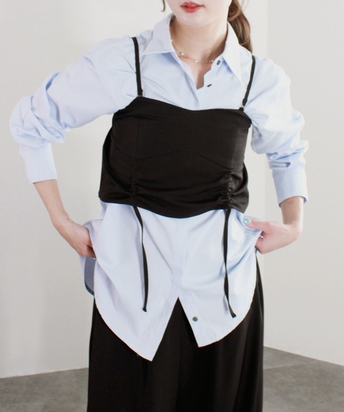 新品♡ビスチェ　2点おまとめ　styling人気完売商品 RETRO GIRL｜【セットアイテム】タイ付ビスチェ&インナーSET