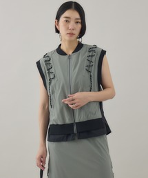 Paradise Picnic | 33℃ カーブコードミリタリーZIPベスト(ベスト)