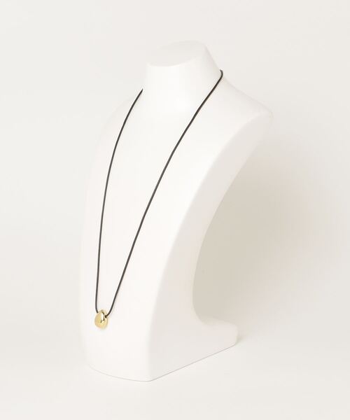Trish（トリッシュ）の「ティアドロップモチーフ付きコードチョーカーネックレス（ネックレス・レディース・シルバー/ゴールド・FREE）」の18枚目の写真