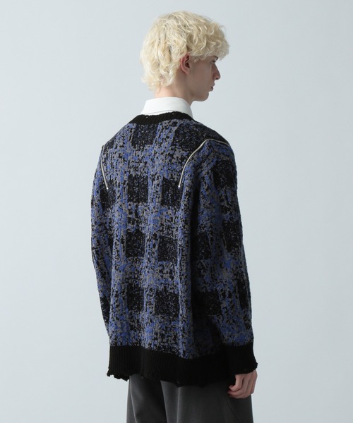 BIGダメージZIPカーディガン(HARE)（カーディガン/ボレロ）｜HARE