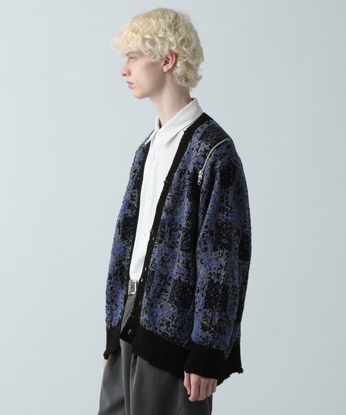 BIGダメージZIPカーディガン(HARE)（カーディガン/ボレロ）｜HARE