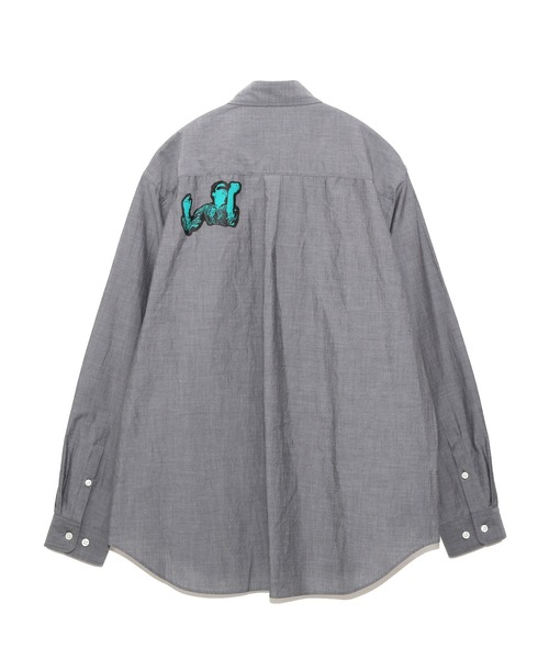 UNDERCOVER(アンダーカバー)の「UP1F4413(シャツ/ブラウス・メンズ・ホワイト/グレー系その他/チャコール・3/4/2)」の6枚目の写真