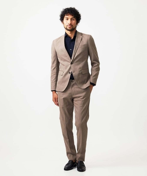 MICHEL KLEIN HOMME (ミッシェルクランオム)の「【セットアップ】ピンヘッドテーラードジャケット(テーラードジャケット・メンズ・ブラック/ブラウン・MEDIUM/LARGE/X-LARGE)」の13枚目の写真
