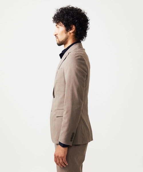 MICHEL KLEIN HOMME (ミッシェルクランオム)の「【セットアップ】ピンヘッドテーラードジャケット(テーラードジャケット・メンズ・ブラック/ブラウン・MEDIUM/LARGE/X-LARGE)」の12枚目の写真