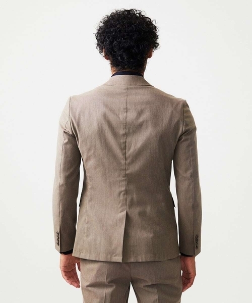 MICHEL KLEIN HOMME (ミッシェルクランオム)の「【セットアップ】ピンヘッドテーラードジャケット(テーラードジャケット・メンズ・ブラック/ブラウン・MEDIUM/LARGE/X-LARGE)」の11枚目の写真