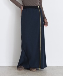 新品今季　エイミーロウ　シルエットアレンジ可能ボンディング サイドジップ パンツ Eimee Law パンツ 「シルエットアレンジ可能」ボンディング サイド