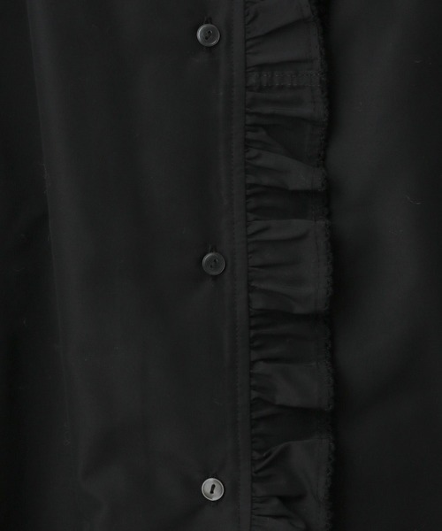 A part by（アパートバイ）の「フリル2WAYブラウス（シャツ/ブラウス・レディース・アイボリー/ブラック・FREE）」の20枚目の写真