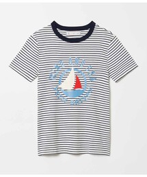 W&Sプリント半袖Tシャツ