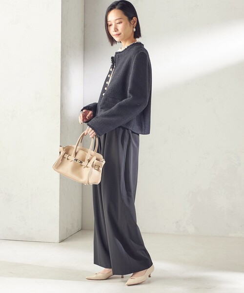 洗濯機可能〉ストレッチ ツイル イージー タック パンツ（その他パンツ