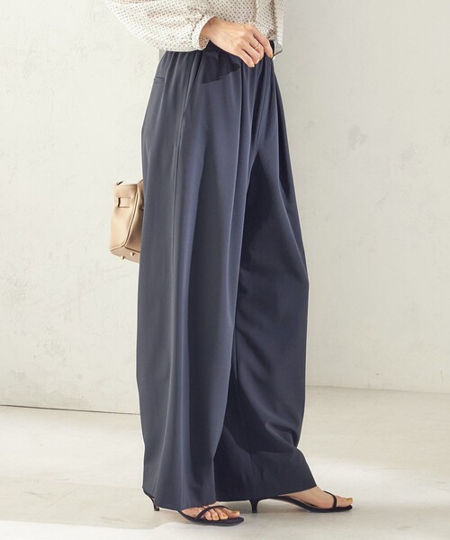 洗濯機可能〉ストレッチ ツイル イージー タック パンツ（その他パンツ