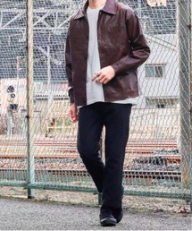 B.I.D. | 《フェイクレザージャケット》(ライダースジャケット)