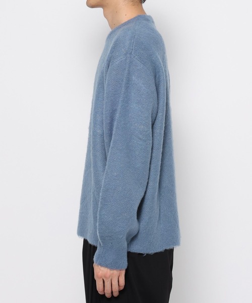 HARE（ハレ）の「モヘアニットプルオーバー(HARE)（ニット/セーター・メンズ・パープル/ブラウン/ブラック/グレー/ブルー・SMALL/MEDIUM）」の19枚目の写真