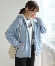 パーカー（ブルー・ネイビー/青色系・ジップアップ）ファッション通販