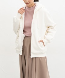 Honeys（ハニーズ）の「【ハニぽか】裏ボアジップパーカー（パーカー）」