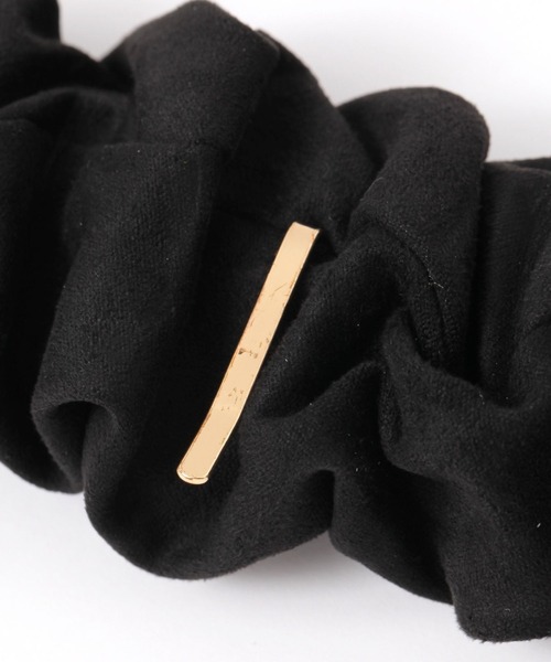 フェイクスエードパチパチヘアカフ/597836（バレッタ/ヘアクリップ