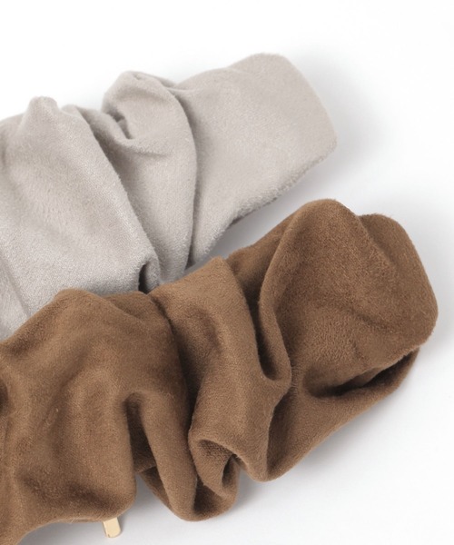 フェイクスエードパチパチヘアカフ/597836（バレッタ/ヘアクリップ