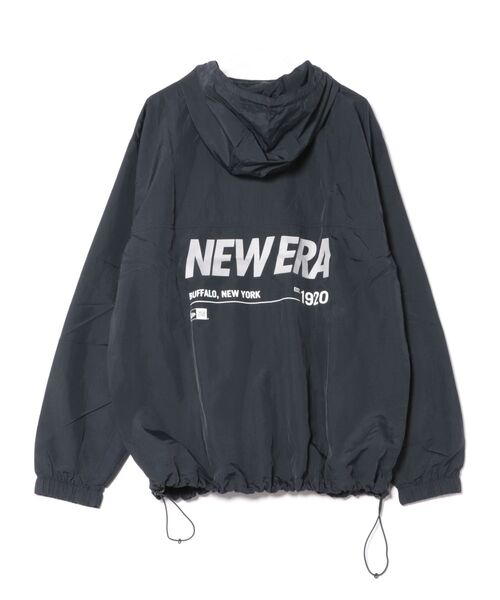 NEW ERA（ニューエラ）の「NEW ERA/ニューエラ ナイロン ウーブン トラックジャケット 14674821/14674822（ナイロンジャケット・メンズ・ネイビー/ブラック・M/L/XL/2XL）」の3枚目の写真